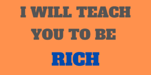 I Will Teach You To Be Rich – Book Review