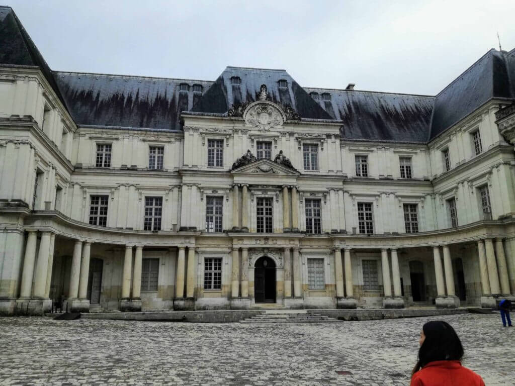 Castle of Blois, in France