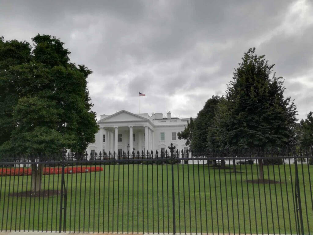 The White House, in Washington D.C.