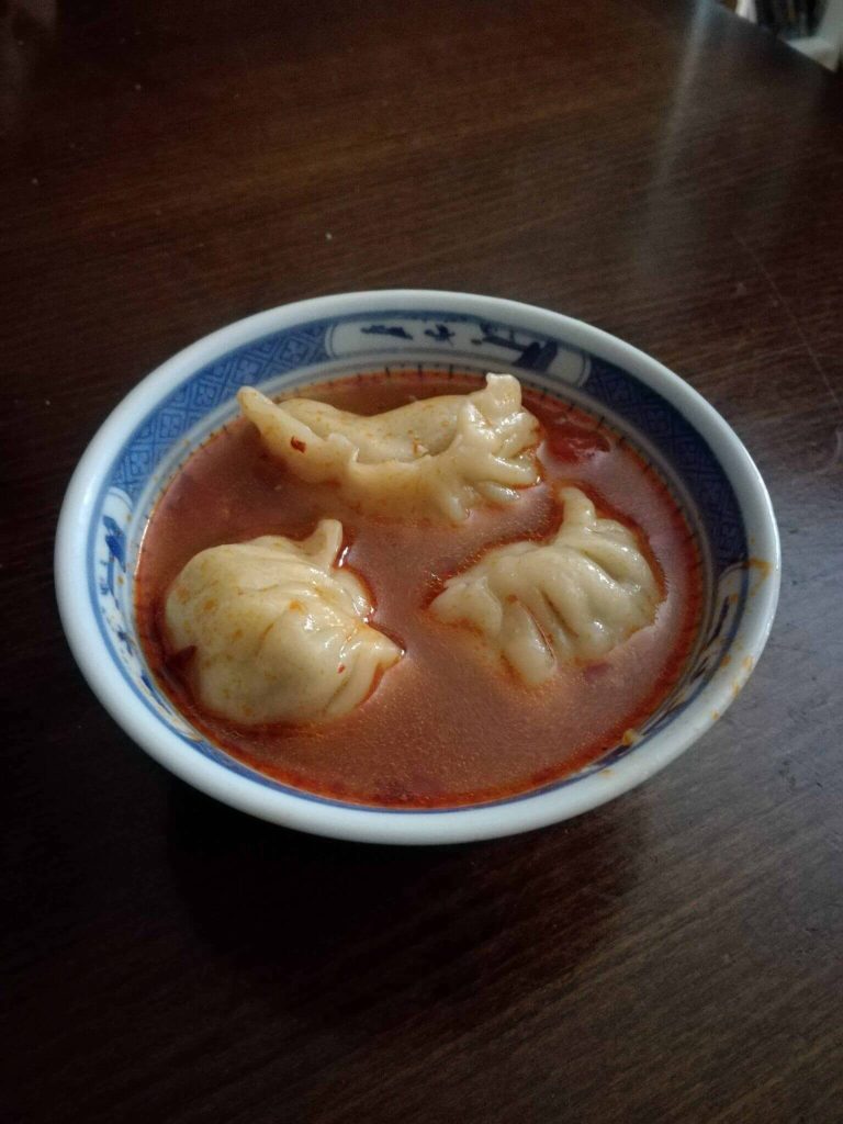 Our homemade dumplings