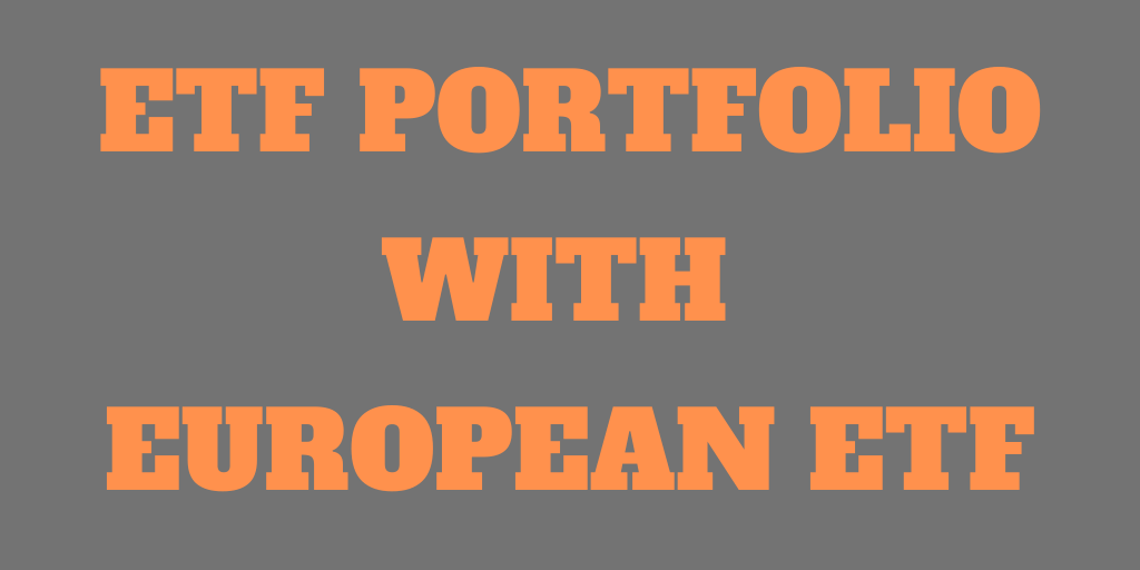 ETF Portfolio With European ETFs For 2024 The Poor Swiss