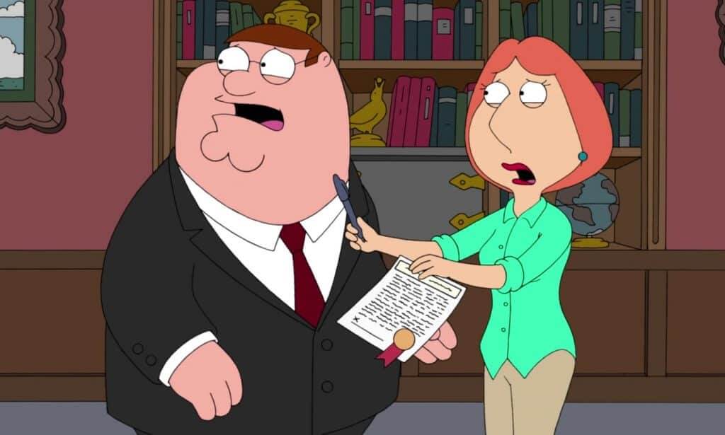 Family Guy Business Guy