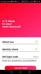 The last step is about choosing a Login Code