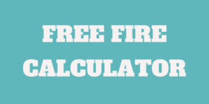 A Free FIRE Calculator – Find your chance of success