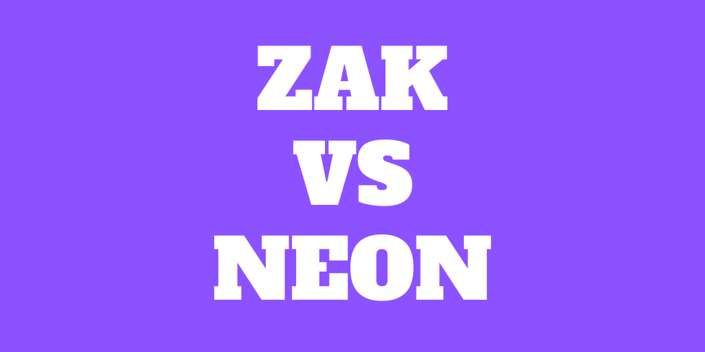 Zak vs Neon : Meilleur compte bancaire numérique suisse sur 2022?