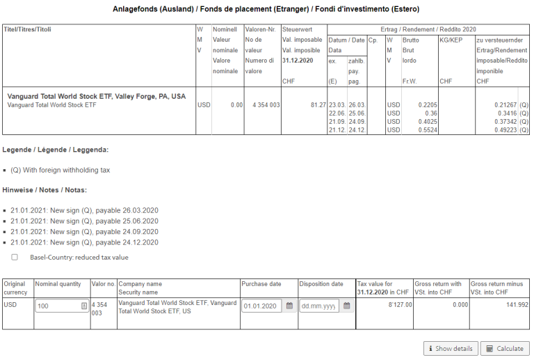 How To File Your Taxes With Swiss And Foreign Securities In 2024 The