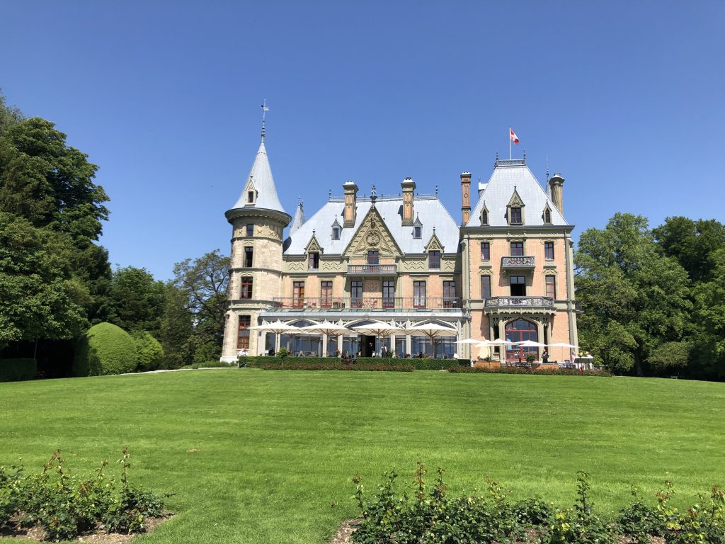 The Schadau castle in Thun