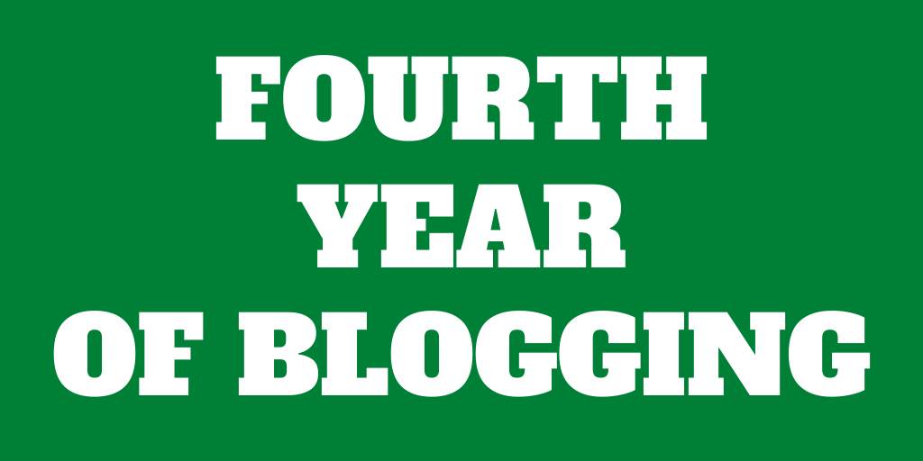 Fourth year of blogging – Summary
