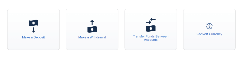 The new option for internal funds transfers