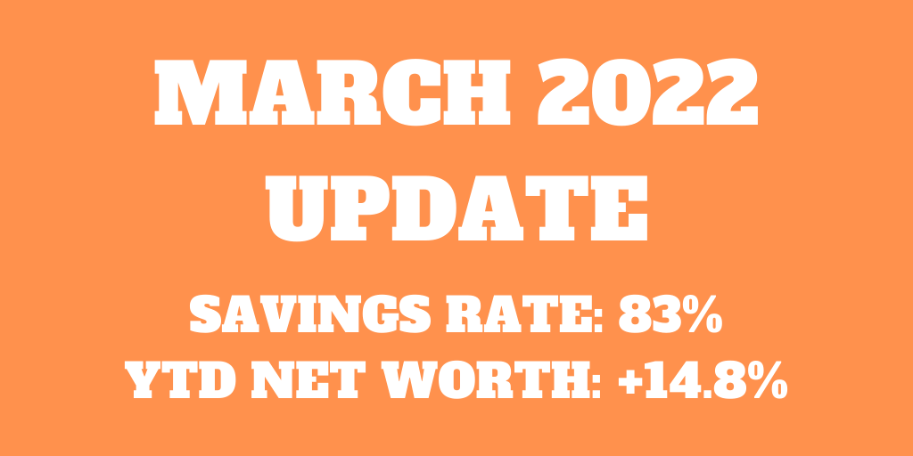 March 2022 – Splurging the bonus