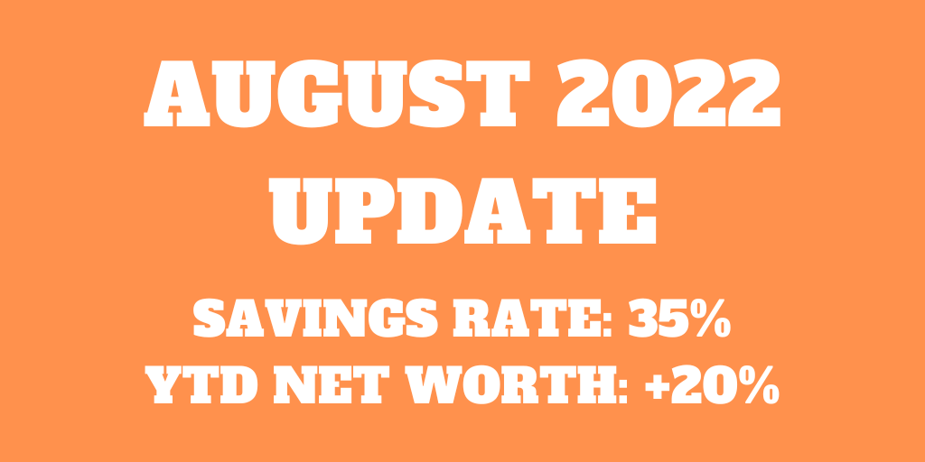 August 2022 Update – An expensive month