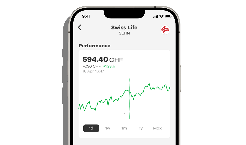 A view of the Neon Invest app