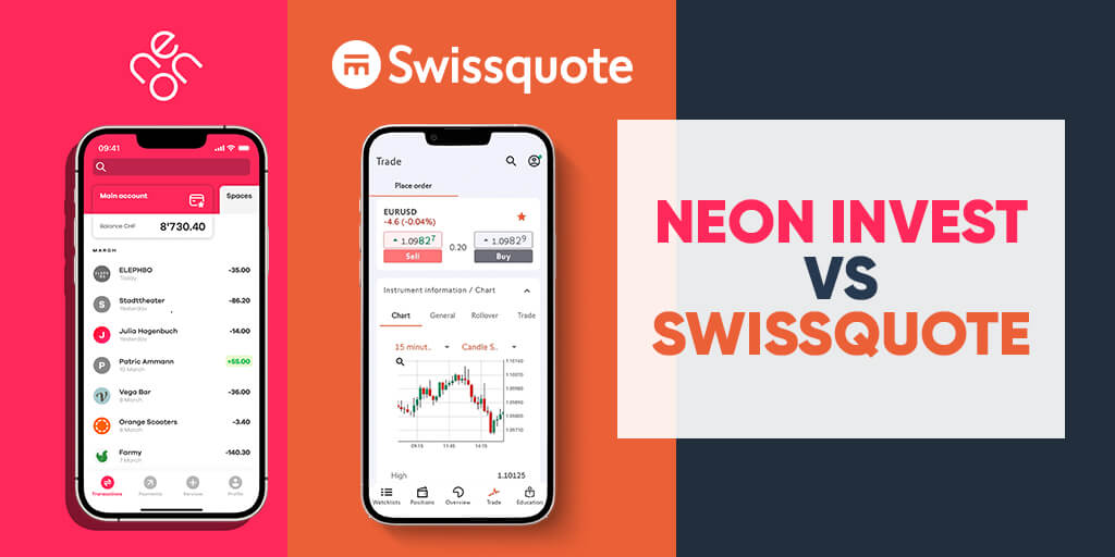 Neon Invest vs Swissquote