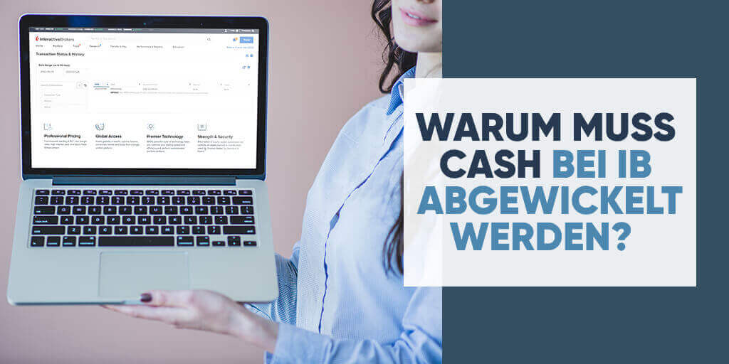 Why does cash has to settle on IB?