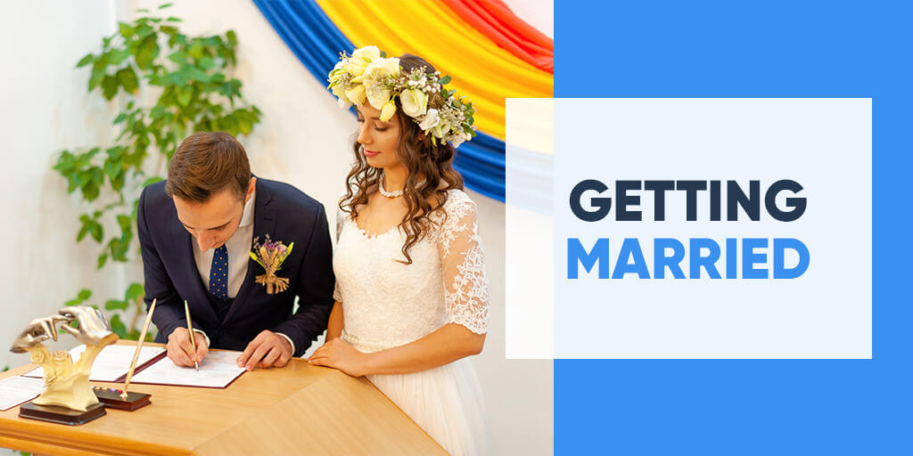 Getting married