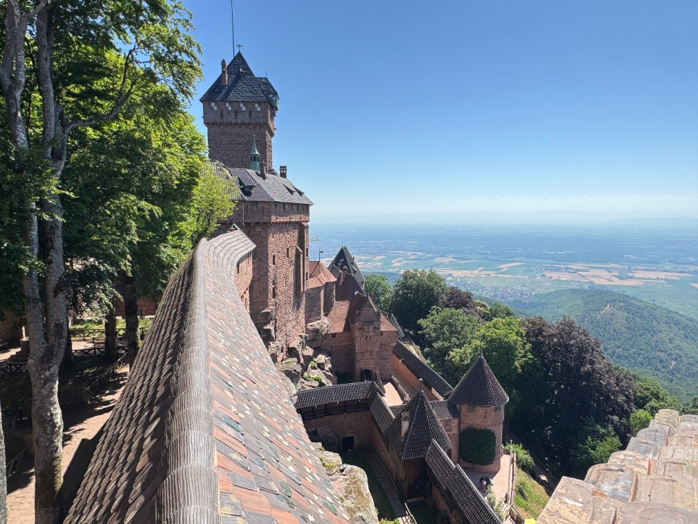 A very nice castle in Alsace